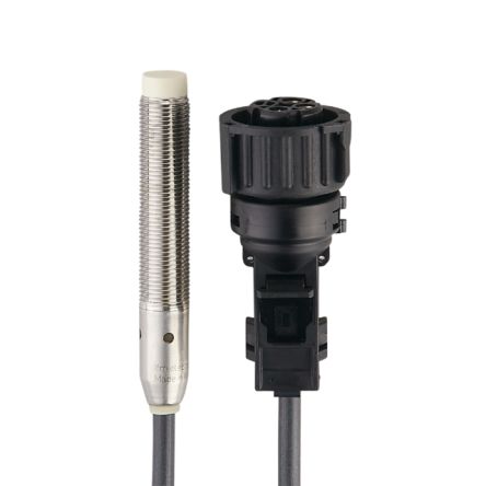 ifm electronic Inductive Threaded Barrel Proximity Sensor, M12, 7 mm Detection, PNP/NPN NO, 10 → 36 V dc [IFM221]; 185-995