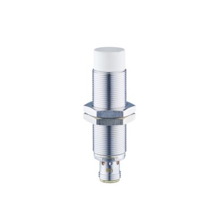 ifm electronic Inductive Threaded Barrel Proximity Sensor, M18, 12 mm Detection, PNP/NPN NO/NC, 10 → 30 V dc [IGC223]; 186-011