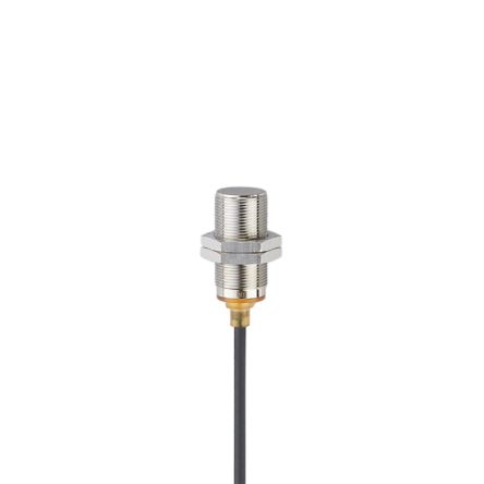 ifm electronic Inductive Threaded Barrel Proximity Sensor, M18, 8 mm Detection, PNP NO, 10 → 30 V dc [IGC261]; 186-017