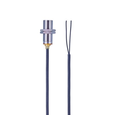 ifm electronic Inductive Threaded Barrel Proximity Sensor, M18, 8 mm Detection, PNP NO, 10 → 36 V dc [IGS319]; 186-039