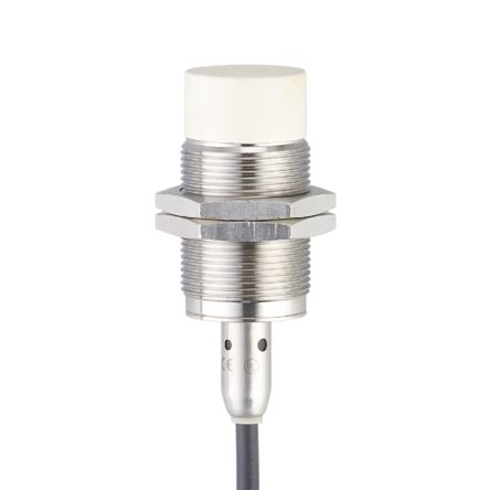 ifm electronic Inductive Threaded Barrel Proximity Sensor, M30, 22 mm Detection, PNP/NPN NO, 10 → 36 V dc [IIM203]; 186-058