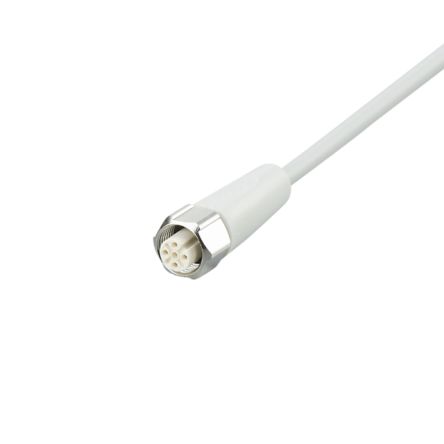 ifm electronic Straight Female 5 way M12 to Straight Female 5 way M12 Communication Cable, 10m [EVF011]; 186-541