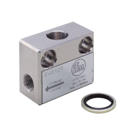 ifm electronic, E401 Series Adapter for Use with Small Volumetric Flow Quantities [E40129]; 186-714
