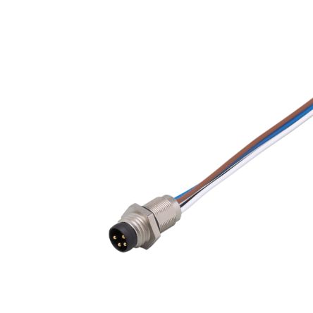 ifm electronic Straight Male 1 way M8 to Unterminated Sensor Actuator Cable, 500mm [E11190]; 186-734