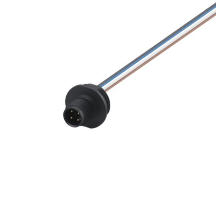 ifm electronic Straight Male 1 way M12 to Unterminated Sensor Actuator Cable, 500mm [E12358]; 186-910