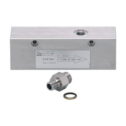 ifm electronic, E401 Series Adapter for Use with Small Volumetric Flow Quantities [E40164]; 187-323