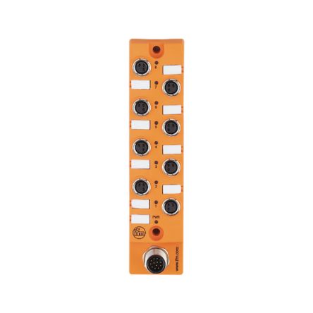 ifm electronic EBC Series Sensor Box, M8, 8 port [EBC138]; 187-335