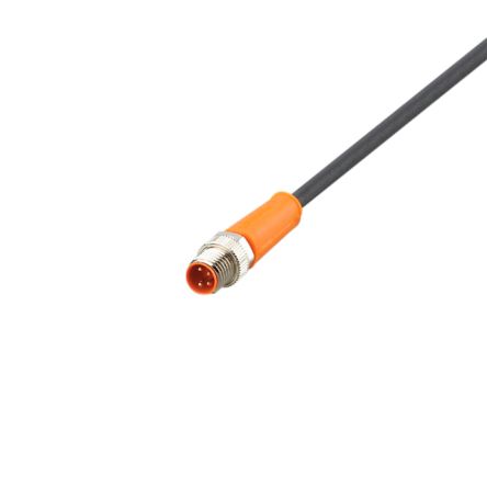 ifm electronic Straight Male 4 way M8 to Straight Female 4 way M12 Communication Cable, 5m [EVC469]; 187-697