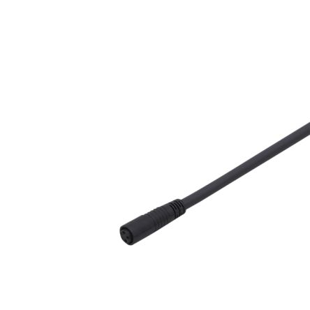 ifm electronic Straight Female 1 way M8 to Unterminated Actuator/Sensor Cable, 5m [E10268]; 187-737