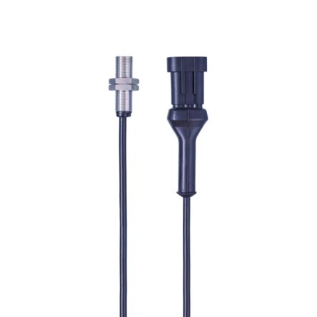 ifm electronic Inductive Threaded Barrel Proximity Sensor, M12, 2 mm Detection, PNP NO, 5 → 30 V dc [IF6130]; 187-824