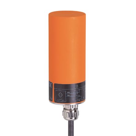ifm electronic Inductive Smooth Barrel Proximity Sensor, 20 mm Detection, 2-Wire NO, 20 → 250 V ac/dc, 20 [IB0071]; 188-003