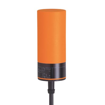 ifm electronic Inductive Smooth Barrel Proximity Sensor, 20 mm Detection, 2-Wire NO, 20 → 250 V ac/dc, 20 [IB0078]; 188-004
