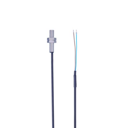 ifm electronic Inductive Threaded Barrel Proximity Sensor, M8, 1.5 mm Detection, PNP/NPN NO, 10 → 36 V dc [IE5454]; 188-010
