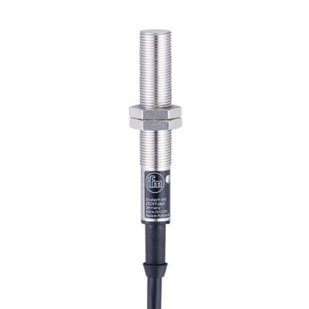 ifm electronic Inductive Threaded Barrel Proximity Sensor, M12, 2 mm Detection, 2-Wire NO, 20 → 250 V ac [IF0005]; 188-036