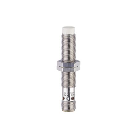 ifm electronic Inductive Threaded Barrel Proximity Sensor, M12, 7 mm Detection, PNP/NPN NC, 10 → 60 V dc [IFM215]; 188-063