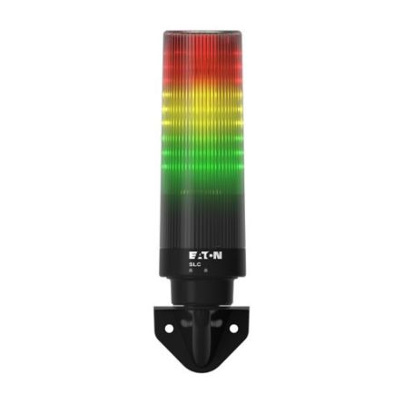 Eaton SLC Series Green, Red, Yellow Signal Tower, 3 Lights, 24 V ac/dc, Wall Mount [EP-400195 SLC-FW-RYG-24UC]; 188-363