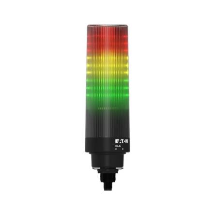 Eaton SLC Series Green, Red, Yellow Signal Tower, 3 Lights, 24 V ac/dc, Hole Mount [EP-400196 SLC-M22-RYG-24UC]; 188-367