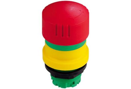 HARTING Har-Stop Series Emergency Stop Push Button, 22.3mm Cutout, IP65, IP67, IP69K [09454531500]; 188-415