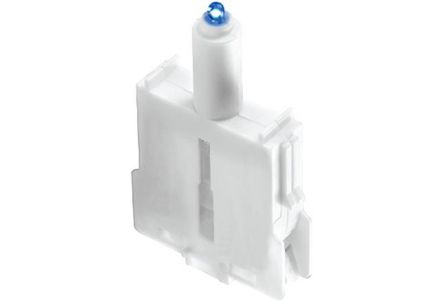HARTING 09454530400 Series Contact Block for Use with Push Button, 24V, Blue Light [09454530400]; 188-464