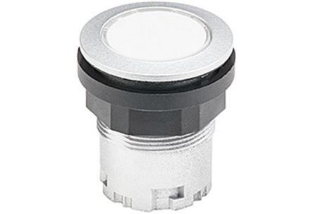 HARTING Har-Button Series White Push Button, 22.3mm Cutout, IP65, IP67 [09454531100]; 188-470
