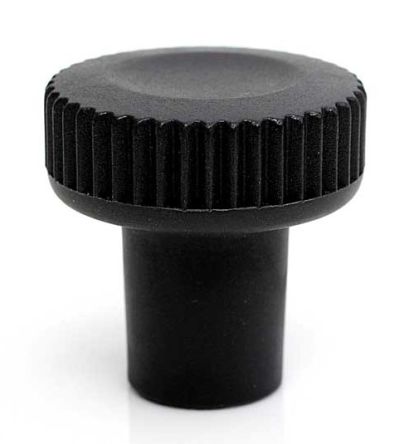 RS PRO Black Thermoplastic Thumbscrew Clamping Knob, M8, Threaded Mount [0]; 188-931