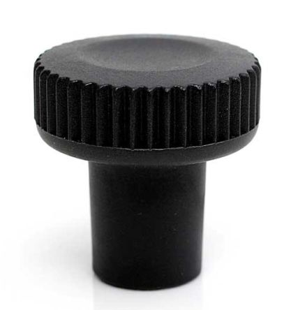 RS PRO Black Thermoplastic Thumbscrew Clamping Knob, M6, Threaded Mount [0]; 188-934