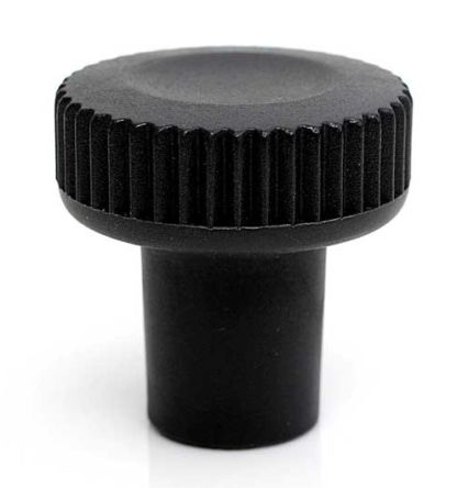 RS PRO Black Thermoplastic Thumbscrew Clamping Knob, M5, Threaded Mount [0]; 188-944