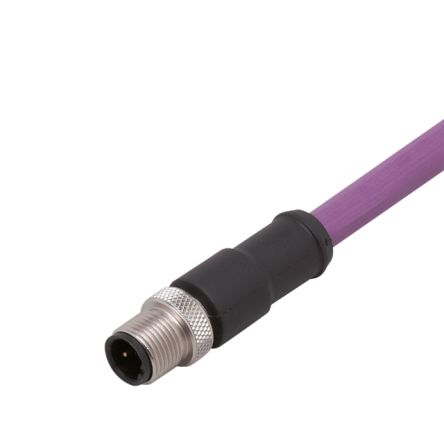 ifm electronic Straight Male 1 way M12 to Unterminated Actuator/Sensor Cable, 10m [E12319]; 188-985