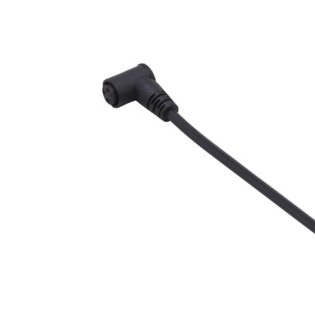 ifm electronic Right Angle Female 1 way M8 to Unterminated Actuator/Sensor Cable, 2m [E10217]; 189-047