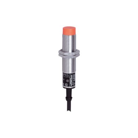 ifm electronic Inductive Threaded Barrel Proximity Sensor, M18, 8 mm Detection, NPN NO, 10 → 36 V dc [IG5381]; 189-255