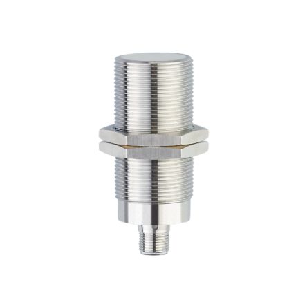 ifm electronic Inductive Threaded Barrel Proximity Sensor, M30, 15 mm Detection, PNP NO, 10 → 36 V dc [II5910]; 189-278