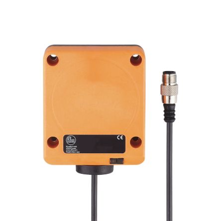ifm electronic Inductive Rectangular Proximity Sensor, 50 mm Detection, PNP/NPN NO, 10 → 55 V dc [ID9920]; 189-287