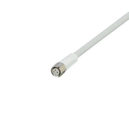 ifm electronic Straight Female 1 way M8 to Unterminated Sensor Actuator Cable, 20m [EVF645]; 189-354
