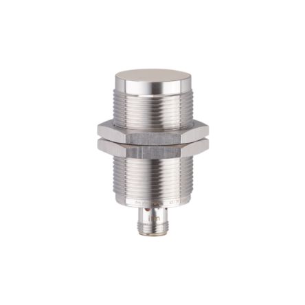 ifm electronic Inductive Threaded Barrel Proximity Sensor, M30, 18 mm Detection, PNP NO, 10 → 36 V dc [II5978]; 189-433