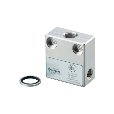 ifm electronic, E404 Series Adapter for Use with Small Volumetric Flow Quantities [E40434]; 189-515