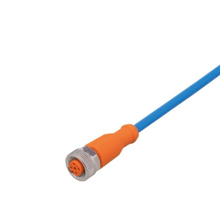 ifm electronic Straight Female 1 way M12 to Unterminated Actuator/Sensor Cable, 2m [ENC07A]; 189-559