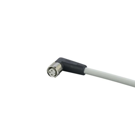 ifm electronic Right Angle Female 5 way M8 to Right Angle Female 5 way M8 Communication Cable, 2m [EVF130]; 189-698