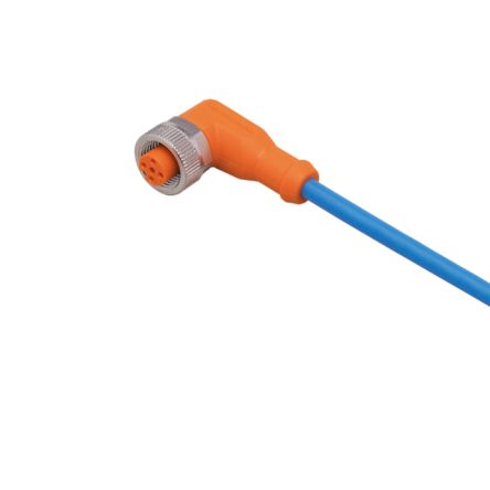 ifm electronic Right Angle Female 1 way M12 to Unterminated Actuator/Sensor Cable, 10m [ENC12A]; 189-791