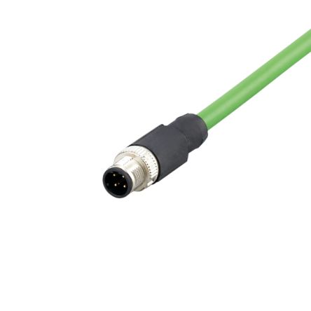 ifm electronic Straight Male 1 way M12 to Unterminated Actuator/Sensor Cable, 5m [E12511]; 189-984