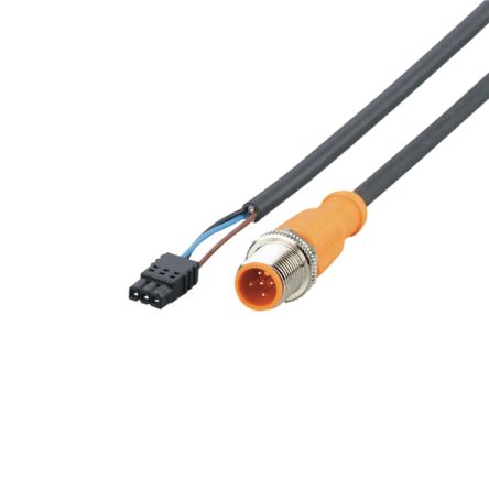ifm electronic Straight Male 1 way M12 to Unterminated Actuator/Sensor Cable, 500mm [E12613]; 189-997