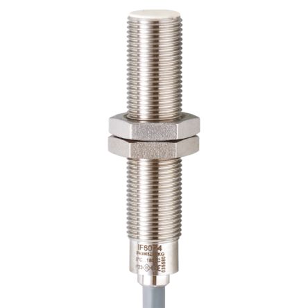 ifm electronic Inductive Threaded Barrel Proximity Sensor, M12, 3 mm Detection, PNP NO, 10 → 35 V dc [IF6074]; 190-137