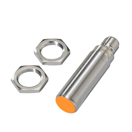 ifm electronic Inductive Threaded Barrel Proximity Sensor, M18, 8 mm Detection, 2-Wire NO, 20 → 140 V [IGS001]; 190-141