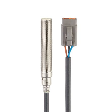 ifm electronic Inductive Threaded Barrel Proximity Sensor, M12, 4 mm Detection, NPN NO, 10 → 36 V dc [IFM214]; 190-148