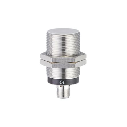 ifm electronic Inductive Threaded Barrel Proximity Sensor, M30, 10 mm Detection, PNP NO, 10 → 36 V dc [II5503]; 190-202
