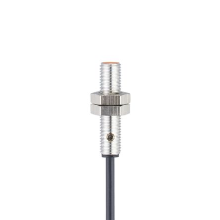 ifm electronic Inductive Threaded Barrel Proximity Sensor, M8, 1 mm Detection, NPN NC, 10 → 36 V dc [IE5086]; 190-266