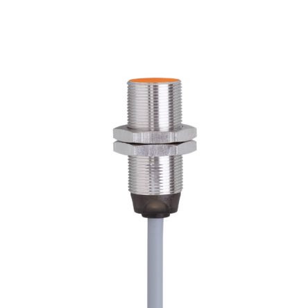 ifm electronic Inductive Threaded Barrel Proximity Sensor, M18, 8 mm Detection, PNP/NPN NC, 10 → 36 V dc [IG5899]; 190-297