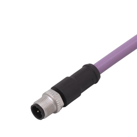 ifm electronic Straight Male 1 way M12 to Unterminated Actuator/Sensor Cable, 5m [E11599]; 190-578