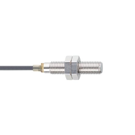 ifm electronic Inductive Threaded Barrel Proximity Sensor, M8, 3 mm Detection, PNP NO, 10 → 30 V dc [IES214]; 190-613