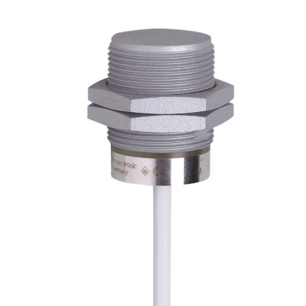 ifm electronic Inductive Threaded Barrel Proximity Sensor, M30, 12 mm Detection, PNP/NPN NO, 10 → 36 V dc [IIR205]; 190-622