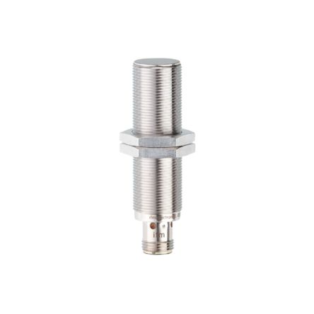 ifm electronic Inductive Threaded Barrel Proximity Sensor, M18, 5 mm Detection, NPN NO, 10 → 30 V dc [IGT248]; 190-626